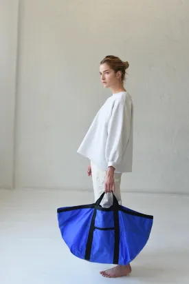 8.6.4 Nylon Weekender Bag - Royal Blue